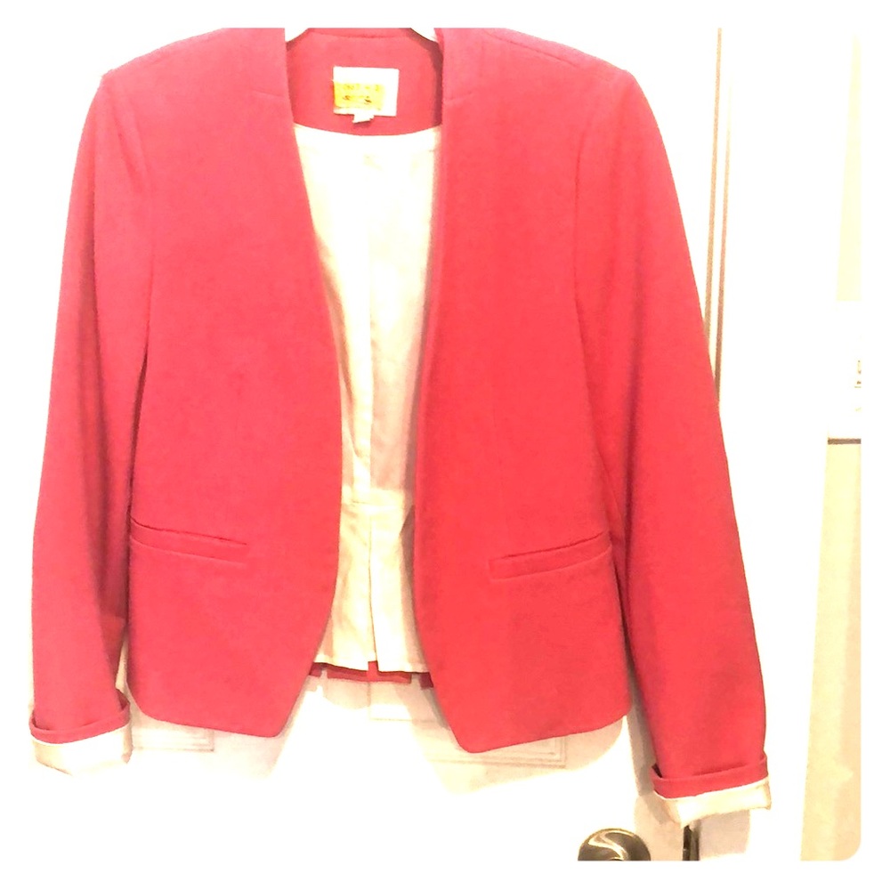 Pink blazer